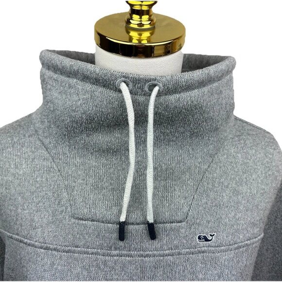 π³ Vineyard Vines Relaxed Funnel-Neck Shep Shirt β Gray β XL π³ - Picture 3 of 11